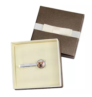 Shar Pei - tie clip in a box, stylish tie, personalized jewelry from the Art-Dog brand