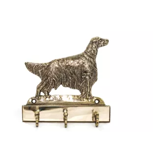 English Setter, Englischer Setter - Schlüsselhalter mit Hund, Messinggriff für Hundezubehör, elegante Dekoration für den Flur der Marke Art-Dog