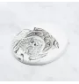 Shar Pei - une plaque commémorative avec une photo de chien, une plaque funéraire avec une impression, une plaque ovale personnalisée de la marque Art-Dog