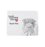 Shar Pei - Mauspad mit Druck, personalisiertes Mauspad mit Hund, einzigartiges Gadget für Büroangestellte von Art-Dog.