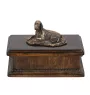 Seter angielski drewniana niska urna Art-Dog