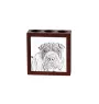 Shar Pei - Stifthalter mit Hund, Schreibtischorganizer mit Aufdruck, personalisierte Schreibtischdekoration der Marke Art-Dog