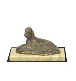 Setter anglais, Setter laverack - statuette de chien, figurine de silhouette de chien, trophée pour exposition de chiens de la marque Art-Dog