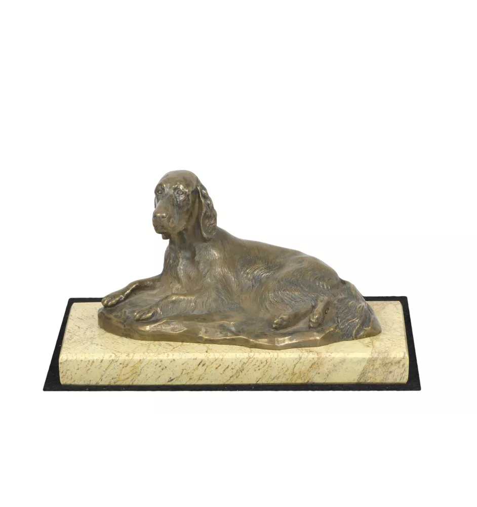 Setter anglais, Setter laverack - statuette de chien, figurine de silhouette de chien, trophée pour exposition de chiens de la marque Art-Dog