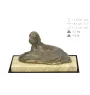 Seter angielski statuetka na piaskowym kamieniu Art-Dog