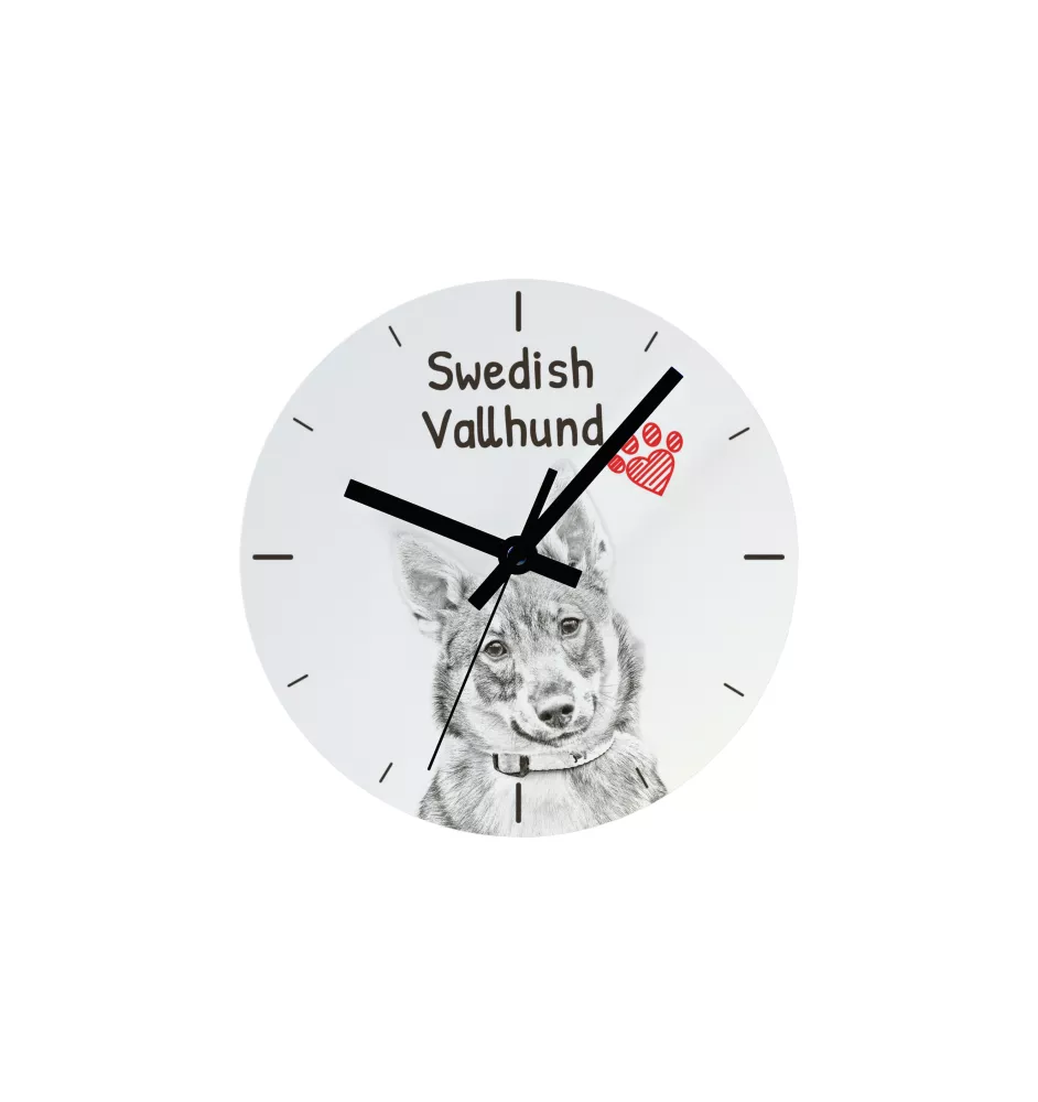 Shar Pei - Wanduhr mit Hund, Regal Uhr mit Druck, personalisierte Hausdekoration von Art-Dog.