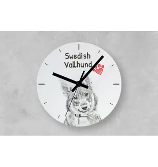 Shar Pei - Wanduhr mit Hund, Regal Uhr mit Druck, personalisierte Hausdekoration von Art-Dog.