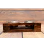 English setter, Lawerack, Laverack - wooden stand with bowls for a dog, steel dog bowls, a gift for adopting a dog from the Art-Dog brand