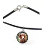 English setter, Lawerack, Laverack - necklace in a box, elegant decoration, pendant from the Art-Dog brand