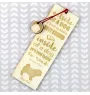 Shar Pei - dog bookmark, personalized bookmark, gift for bookworm from Art-Dog brand