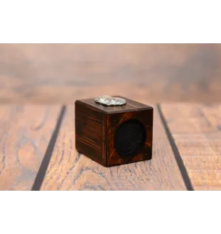 Shar Pei - wooden candle holder with a dog, a unique souvenir after losing a dog, a handicraft from the Art-Dog brand