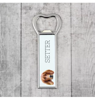 Seter angielski otwieracz geometryczny Art-Dog