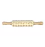 Shar Pei - small rolling pin with a dog pattern, a rolling pin for children's dough, decorating ceramic clay by Art-Dog brand