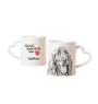 English Setter, Englischer Setter I - Tasse mit Hund, entzückende Tasse mit herzförmigem Henkel, universelles Geschenk der Marke Art-Dog