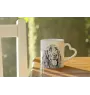 English Setter, Englischer Setter I - Tasse mit Hund, entzückende Tasse mit herzförmigem Henkel, universelles Geschenk der Marke Art-Dog