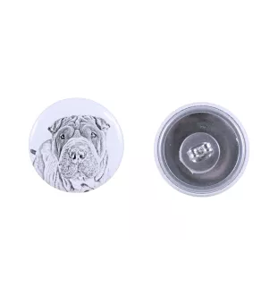 Shar Pei kolczyki z psem mały Art-Dog