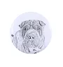 Shar Pei - bijoux pour femmes avec l'image d'un chien, produit fait à la main, possibilité d'ajouter sa propre photo, marque Art-Dog
