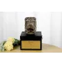 Shar Pei - an urn with an engraving and a sculpture of a dog, a handmade product by the Art-Dog brand.