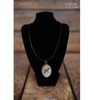 Shar Pei - collier avec chien, pendentif pour maman de chien, bijoux uniques de la marque Art-Dog