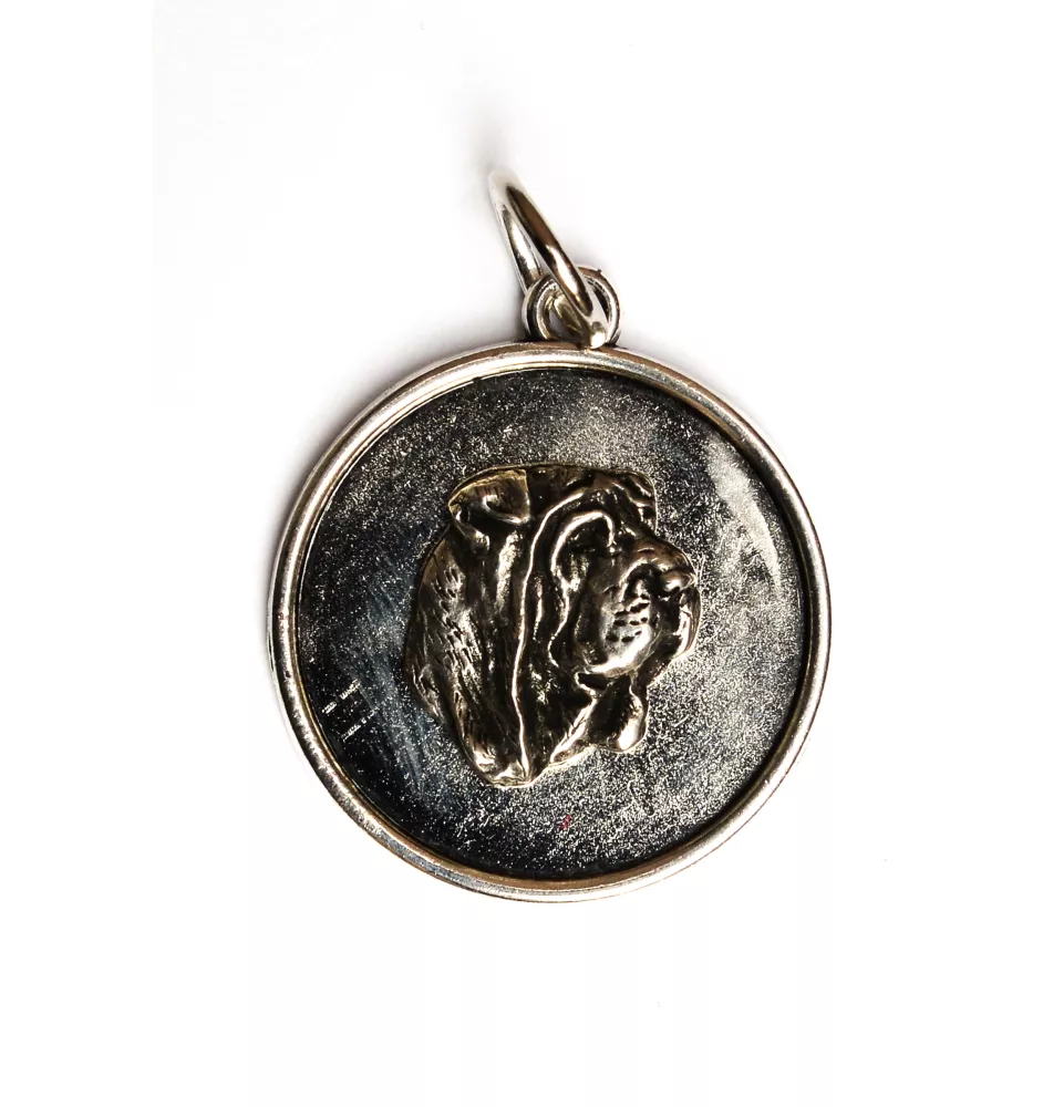 Shar Pei II - necklace with a dog, pendant for a dog mom, unique jewelry from the Art-Dog brand