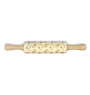 Shar Pei - small rolling pin with a dog, patterned dough roller, gadget for ceramicists from the Art-Dog brand