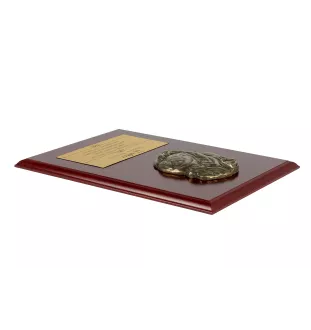 Shar Pei - bas-relief de chien, petit décor, plaque réaliste avec chien de la marque Art-Dog