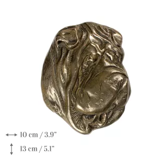 Shar Pei - plaque commémorative avec chien, remerciement personnalisé, récompense, diplôme avec dédicace de la marque Art-Dog