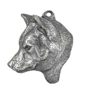 Shiba Inu - Pendentif chien argenté, décoration de sac à main, pendentif sac à dos par la marque Art-Dog