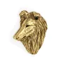 Sheltie - broche plaquée or, ornement élégant pour chien, broche unique de la marque Art-Dog