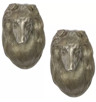 Sheltie - Statue de chien, buste suspendu, décoration unique pour les amoureux des chiens par la marque Art-Dog