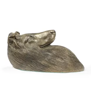 Sheltie - Statue de chien, buste suspendu, décoration unique pour les amoureux des chiens par la marque Art-Dog