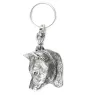 Shiba Inu - Pendentif argenté avec un chien dans une boîte décorative, décoration de sac à main, pendentif de sac à dos par la marque Art-Dog