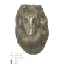 Sheltie - Statue de chien, buste suspendu, décoration unique pour les amoureux des chiens par la marque Art-Dog