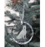 Shiba Inu, Japanese Small Size Dog, Japanese Brushwood Dog - crystal bauble with a photo, dog photo in crystal, personalized Christmas tree ornament by Art-Dog brand