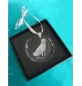 Shiba Inu - Kristallkugel mit Foto, Hundebild im Kristall, personalisierter Christbaumschmuck von Art-Dog.