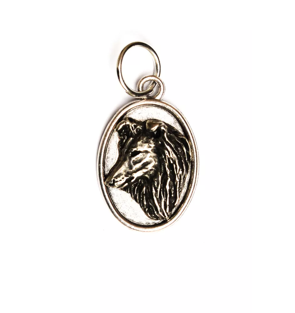 Sheltie - Halskette mit Hund, Anhänger für Hundemama, einzigartiger Schmuck der Marke Art-Dog