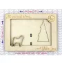 Shiba Inu, Japanese Small Size Dog, Japanese Brushwood Dog - Photo frame, engraved wooden frame, a lovely gadget for the dog lover by Art-Dog
