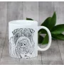 Shar Pei - tasse avec chien, une tasse adorable avec une illustration, un cadeau avec votre photo de la marque Art-Dog