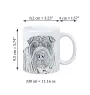 Shar Pei - cup with a dog, cheerful cup for a dog lover, personalized gift from the Art-Dog brand