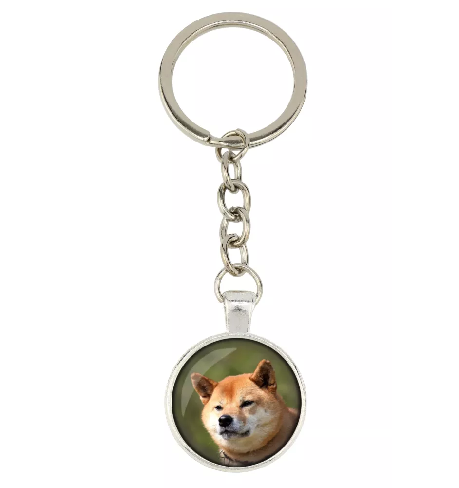 Shiba Inu - Schlüsselanhänger mit Ihrem Foto, Schlüsselanhänger, Taschenanhänger der Marke Art-Dog