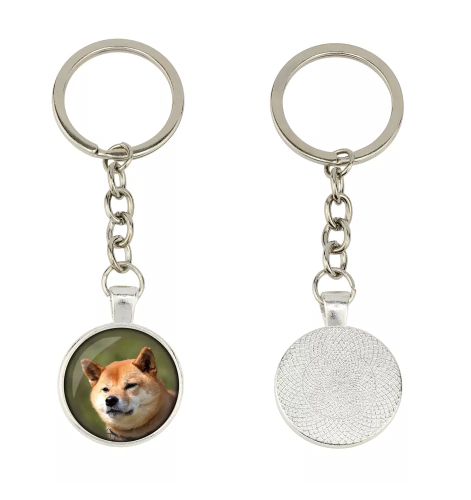 Shiba Inu - Schlüsselanhänger in einer Box, eigenes Foto, Schlüsselanhänger der Marke Art-Dog