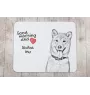 Shiba Inu, Japanese Small Size Dog, Japanese Brushwood Dog - mouse pad with print, personalized dog-themed mouse pad, unique gadget for an office worker by Art-Dog brand