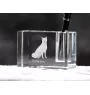 Shiba Inu penholder kryształowy z psem Art-Dog