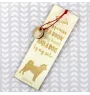 Shiba Inu, Japanese Small Size Dog, Japanese Brushwood Dog - dog bookmark, personalized bookmark, dog gadget for Art-Dog brand readers