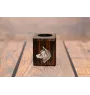 Shiba Inu, Japanese Small Size Dog, Japanese Brushwood Dog - wooden candle holder with a dog, a unique souvenir after losing a dog, a handicraft from the Art-Dog brand