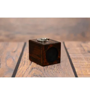 Shiba Inu - Holzkerzenständer mit Hund, einzigartiges Andenken an den Verlust eines Hundes, Handwerkskunst der Marke Art-Dog