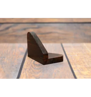 Shiba Inu - bougeoir en bois avec un chien, support pour bougie chauffe-plat, lieu de mémoire pour chien de la marque Art-Dog