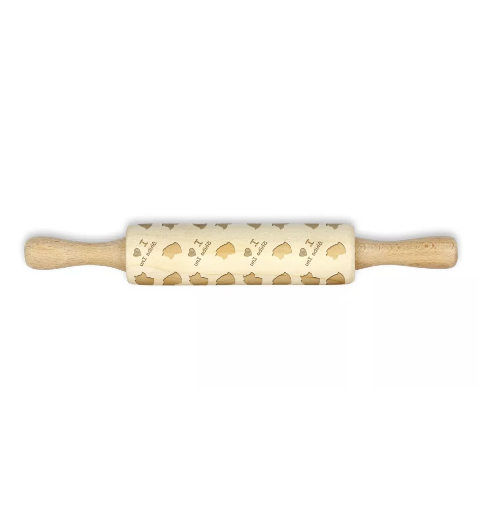 Shiba Inu wałek z głową psa mały Art-Dog