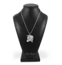 Shiba Inu - un collier avec un chien, un pendentif de chien sur une chaîne en argent, un bijou unique de la marque Art-Dog