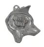 Shiba Inu - un collier avec un chien, un pendentif de chien sur une chaîne en argent, un bijou unique de la marque Art-Dog